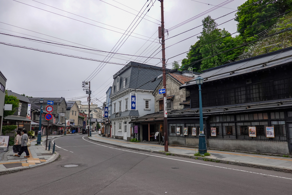 北海道旅行　往年の面影＠小樽・堺町本通り