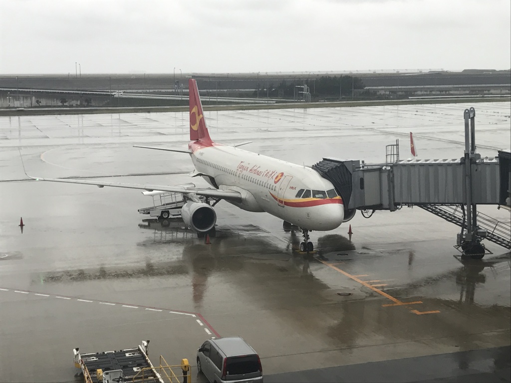 関空から天津へ