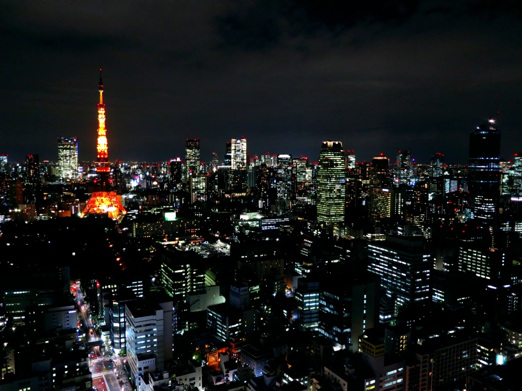 大都会東京　夜景