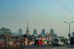 2005年中国の旅１　市内車窓風景３＠北京