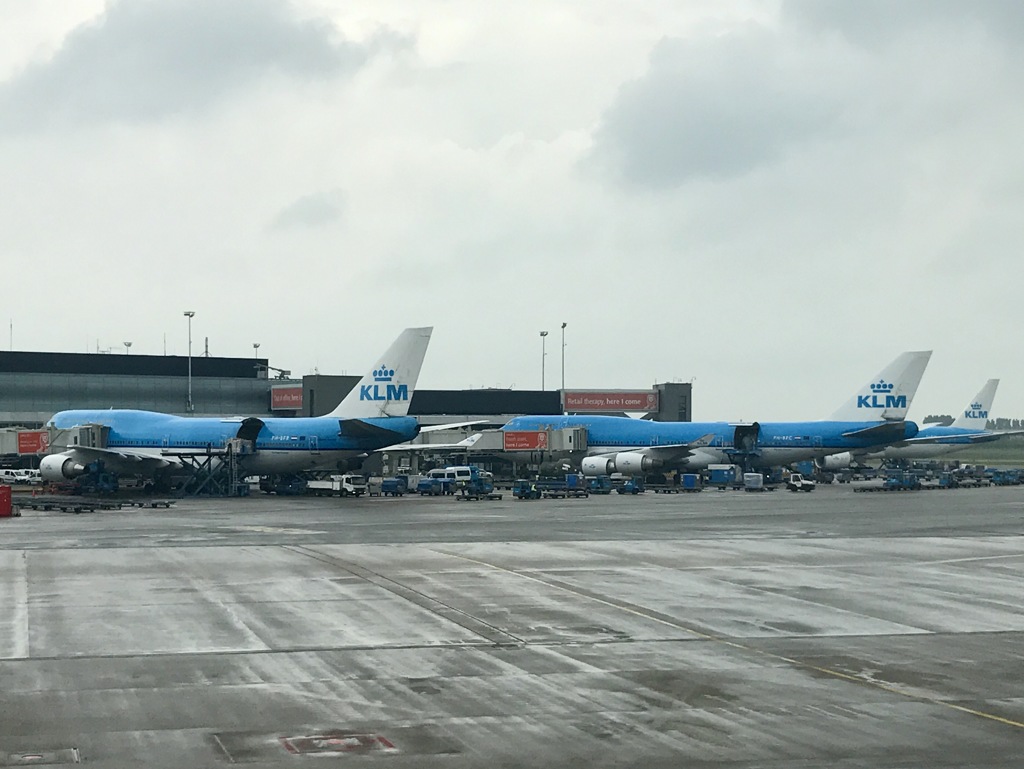 @アムステルダム スキポール空港