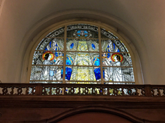 聖ミヒャエル教会拝廊のステンドグラス＠ハンブルク
