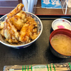 北海道旅行　昼食 ヤリイカ天丼＠松前