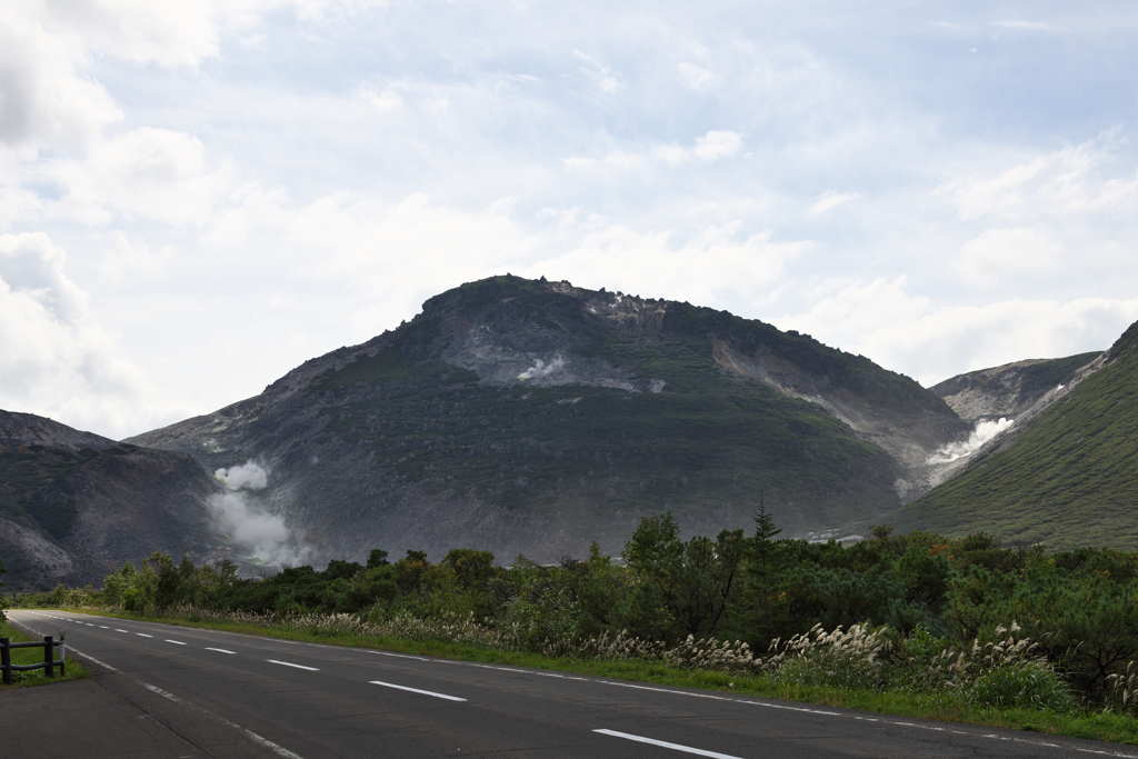 硫黄山　アトサヌプリ