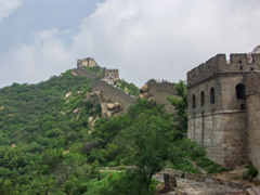 2004年中国の旅１　再び 万里の長城 八達嶺３＠北京