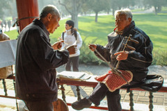 2004年中国の旅３　悠々自適１＠北京・天壇公園
