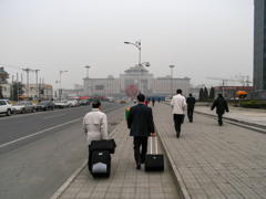 2007年中国の旅２　北京西駅へ＠北京
