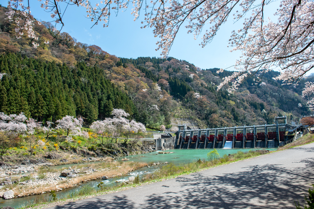 庄川温泉風流味道 座敷ゆめつづり玄関先から…