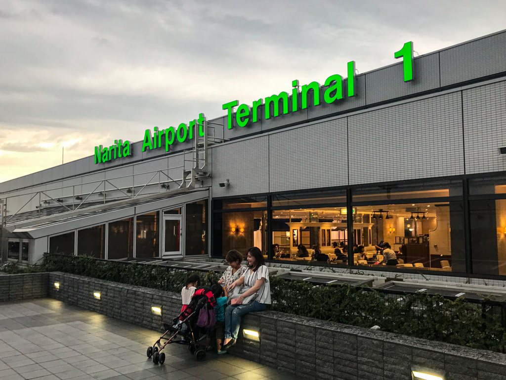 Narita Airport Terminal 1にて