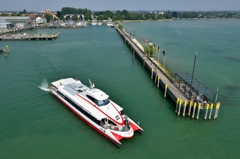 ドイツ＆ベルギーの旅　Bodensee５　ボーデン湖遊覧＆フェリーターミナル