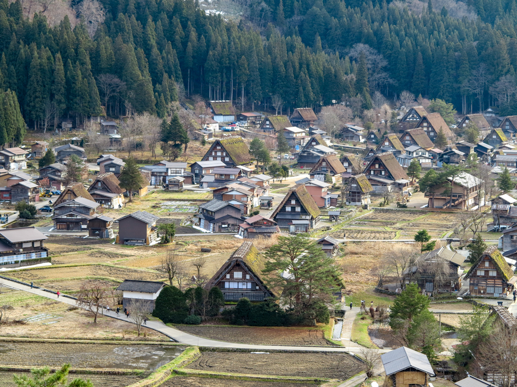 初冬の白川郷　その5