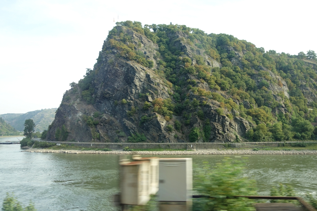 ドイツ＆ベルギーの旅　帰国へ ライン川情景５