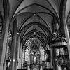BW見上げる世界 “黒” 聖ランベルトゥス教会＠デュッセルドルフ