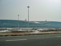 2005年中国の旅１　済南遥墻国際空港 新ターミナル＠山東省・済南