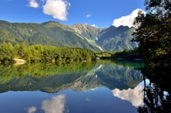 絶景・上高地　揺らぎ