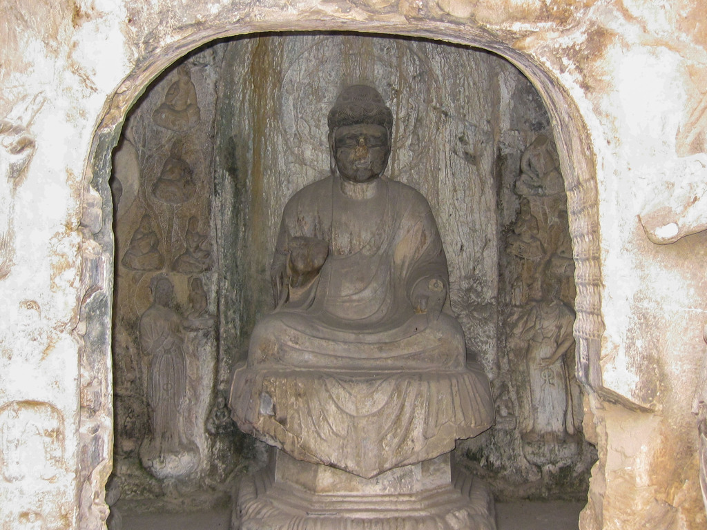 2004年中国の旅３　敬善寺洞 龍門石窟＠河南省・洛陽