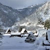 五箇山・菅沼　輝く雪里