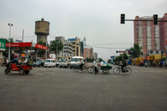 2006年中国の旅１　汾河右岸市街＠山西省 太原