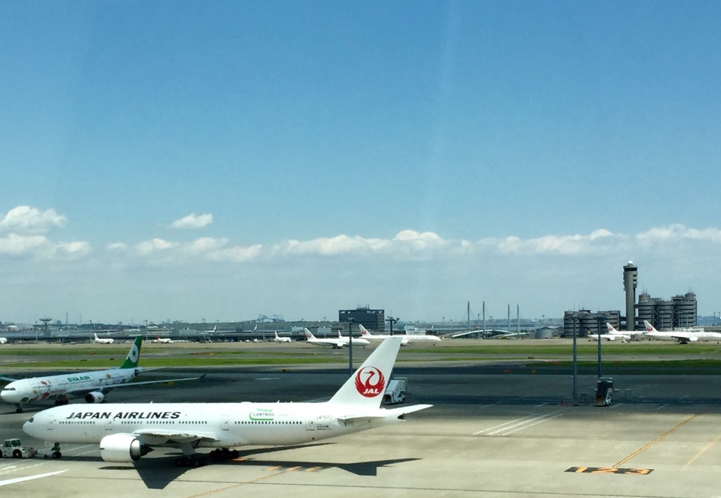 出発 羽田国際空港