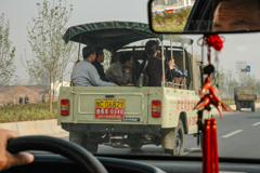 2005年中国の旅２　自動車教習所送迎車？＠河南省 洛陽