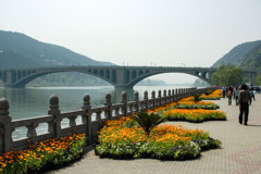 2005年中国の旅２　龍門石窟へ＠河南省 洛陽