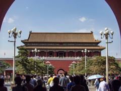 2002年中国の旅　端門＠北京