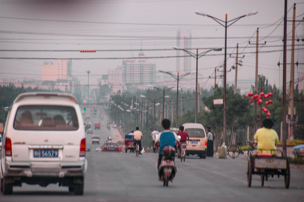 2006年中国の旅１　焦作市街へ＠河南省 焦作