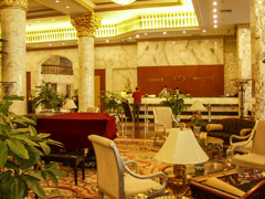 2002年中国の旅　河南中州皇冠仮日酒店ロビー＠河南省・鄭州