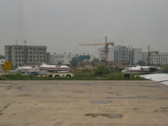 2007年中国の旅１　飛行機の墓場？ 太原武宿国際空港＠山西省 太原