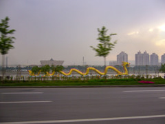 2006年中国の旅１　市内車窓光景２＠山西省 太原