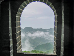 2005年中国の旅３　慕田峪長城その２＠北京