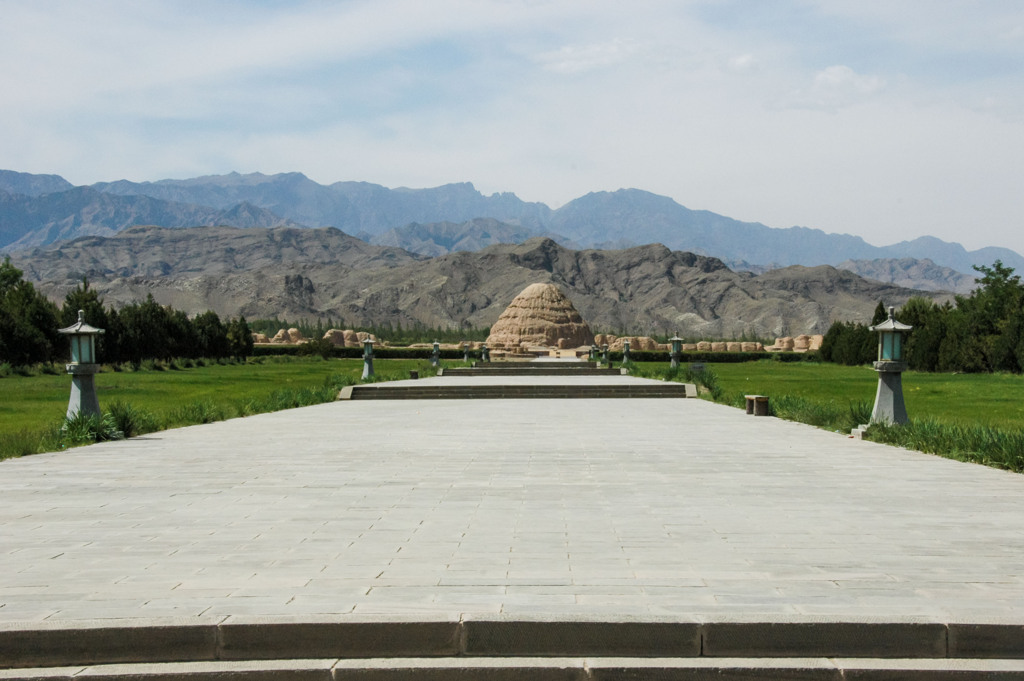 2006年中国の旅１　西夏王陵 三号陵＠寧夏回族自治区・銀川