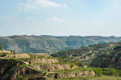 2006年中国の旅１　黄土高原風景…＠山西省 晋中