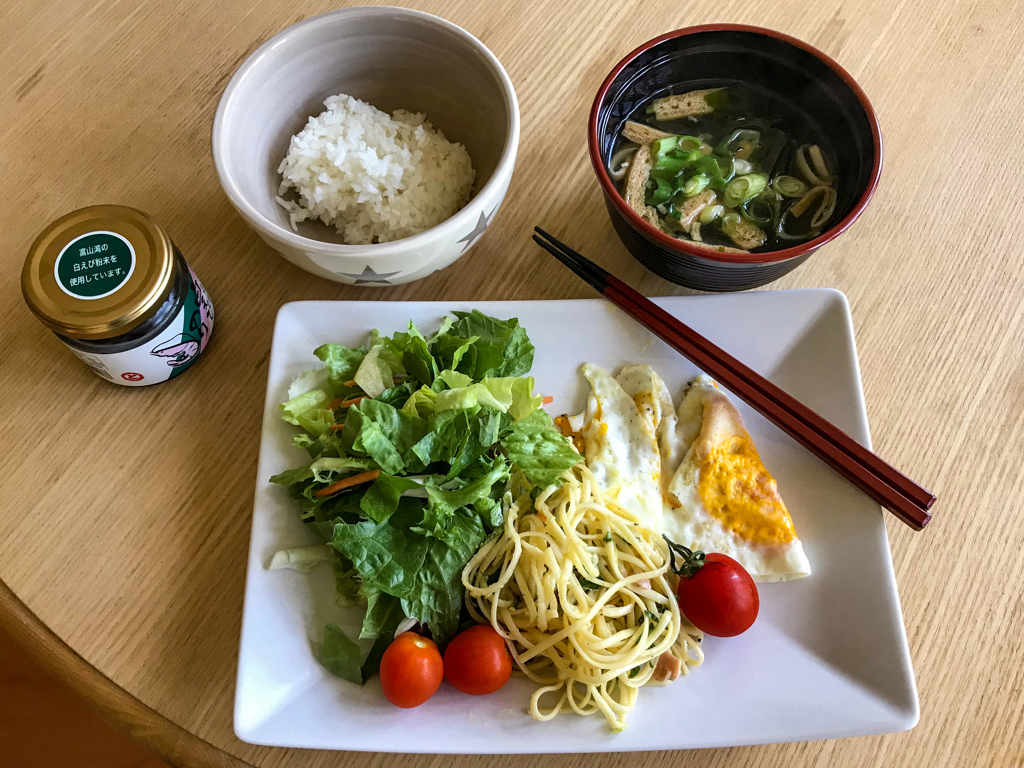 自炊生活 その6 御飯の朝食♪