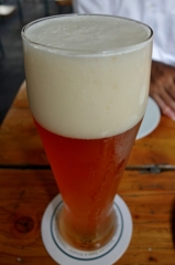 ドイツ＆ベルギーの旅　フルーティな香りのビール「ボンシュ・ヴァイツェン」