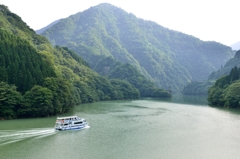 帰ってきました庄川峡へ♪