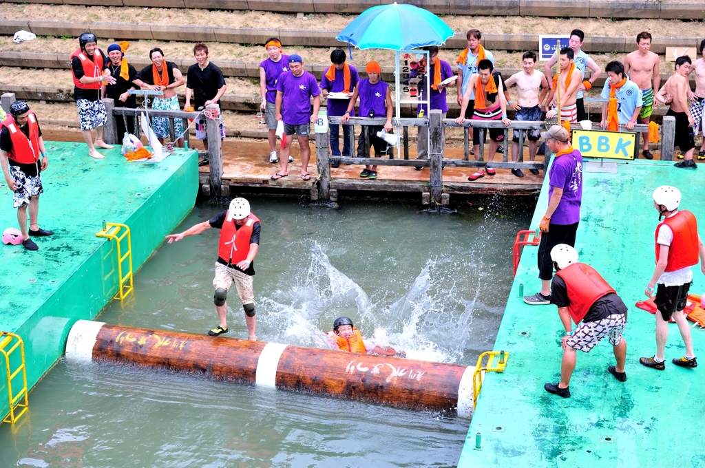 庄川水まつり　流木乗り選手権Ⅱ 