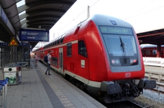 ドイツ＆ベルギーの旅　二階建てローカル列車