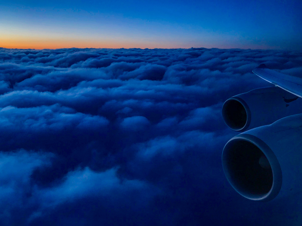 美しき雲上の夕景 その3