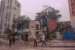 2006年中国の旅１　重慶市内車窓光景５＠重慶