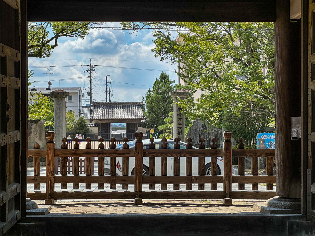 三門・総門の先に･･･＠岡崎・大樹寺