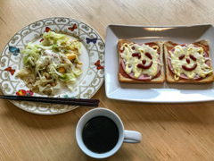 今日の朝ご飯♪