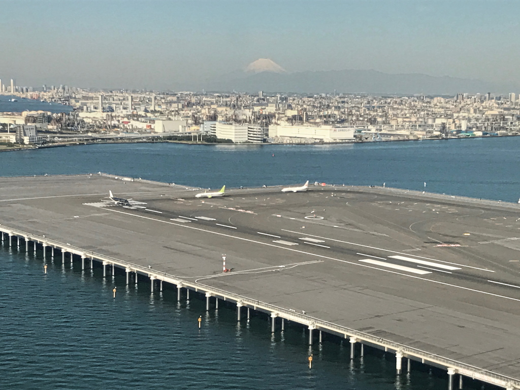 羽田着