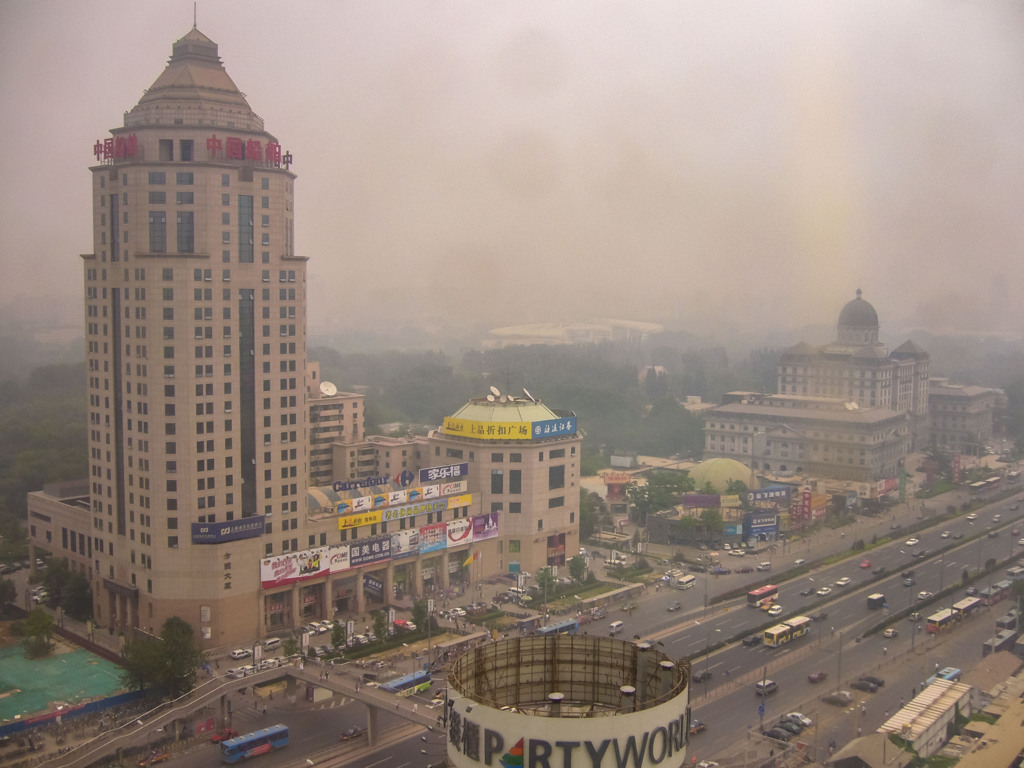 2006年中国の旅１　帰国の朝＠北京