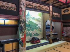 掘出し写真　国の有形登録文化財大広間で夕食＠松本
