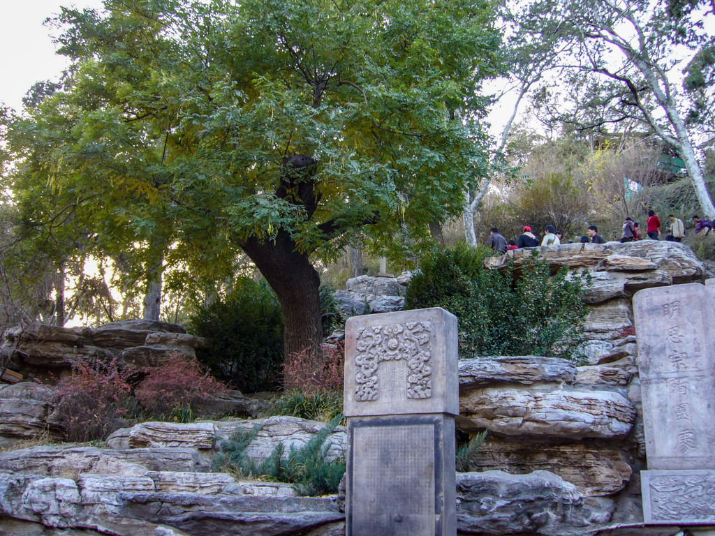 2005年中国の旅４　明思宗殉国処 景山公園＠北京