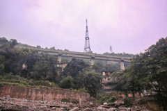 2006年中国の旅１　重慶市内車窓光景２＠重慶