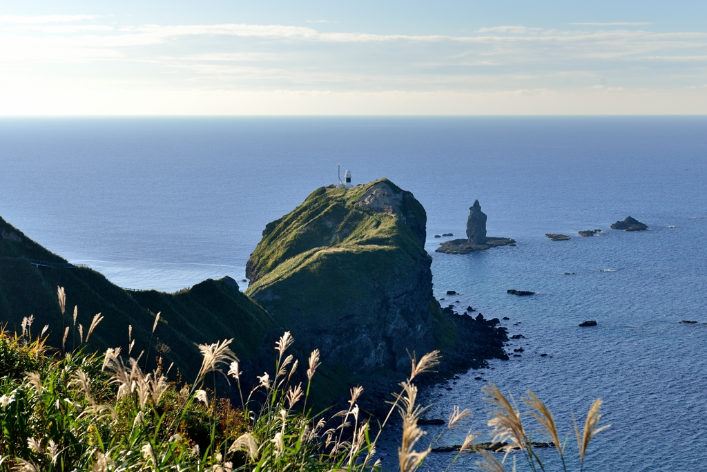 積丹半島　チャレンカの化身・神威岩 神威岬