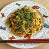 土曜のお昼はむし焼きそば♪
