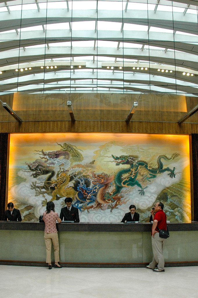 2006年中国の旅１　ホテルチェックアウト＠山西省 太原
